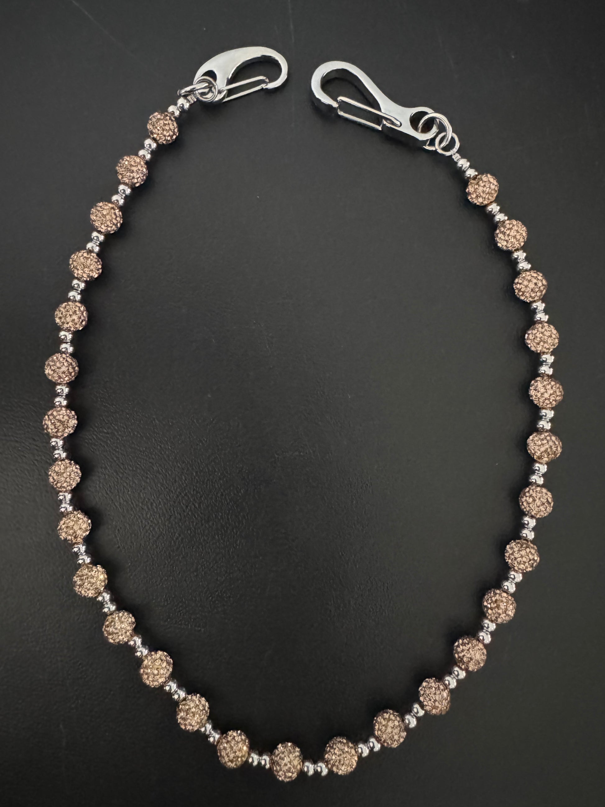 RMS Gold Stone Biker Chain