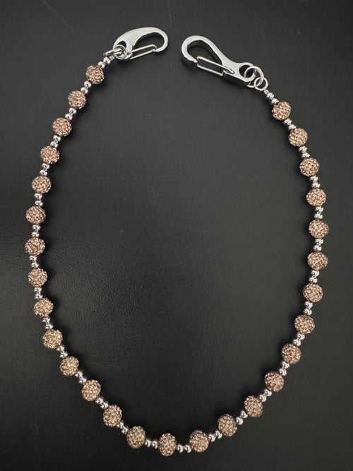 RMS Gold Stone Biker Chain