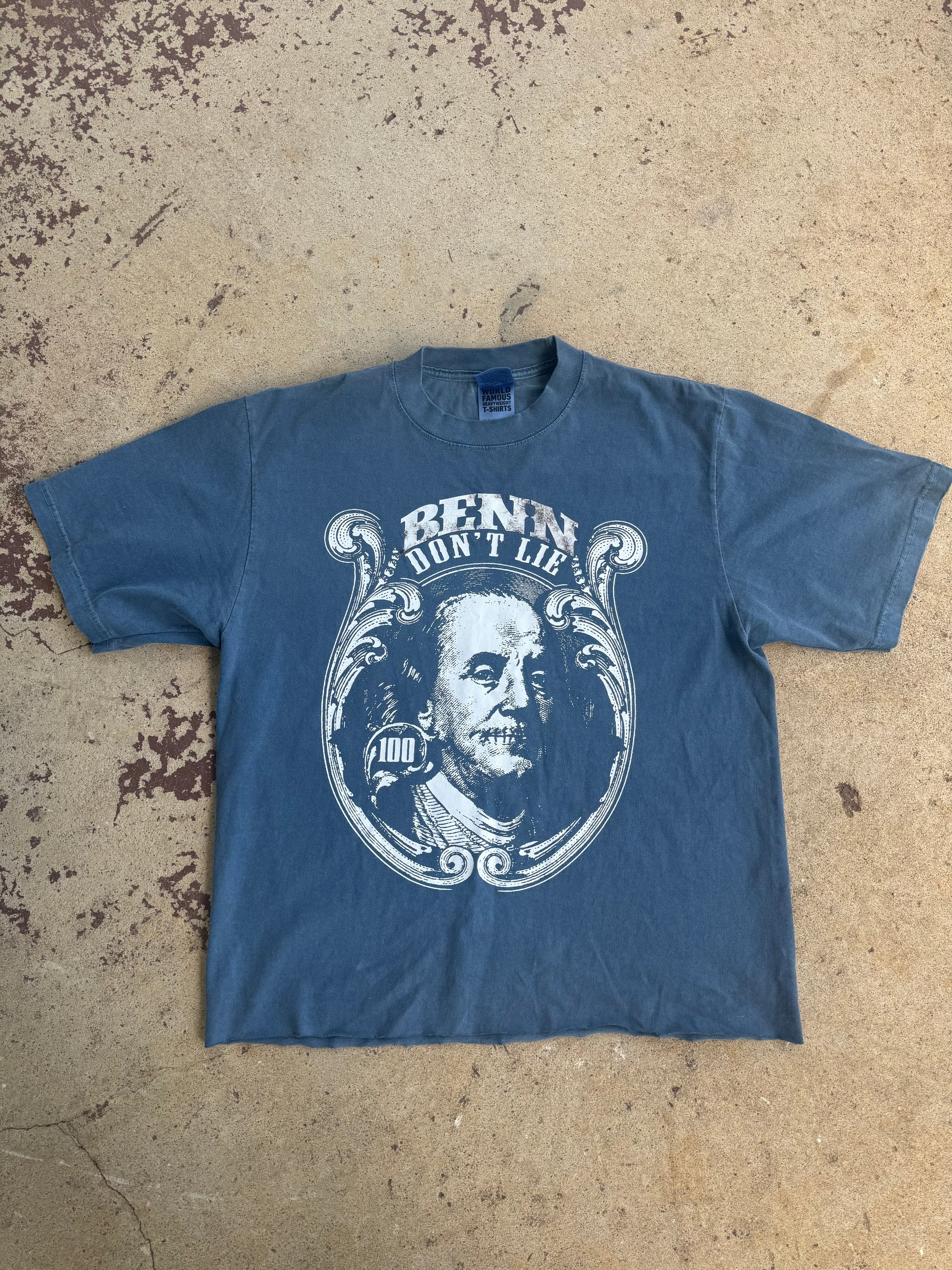 BENJI BLUE BENN NEVER LIE TEE