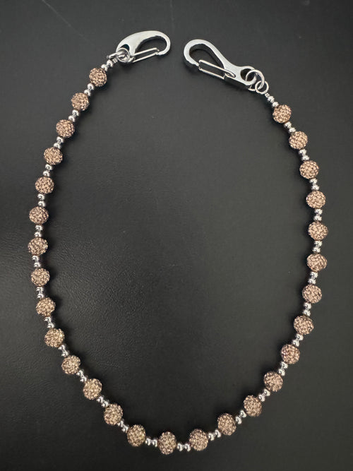 RMS Gold Stone Biker Chain